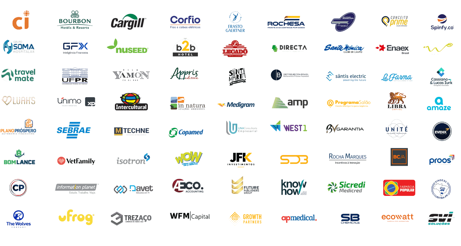Empresas que confiam na Smart Data